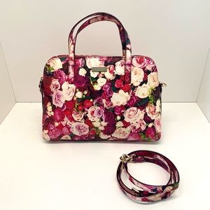 Kate Spade Floral Handbag with Shoulder Strap